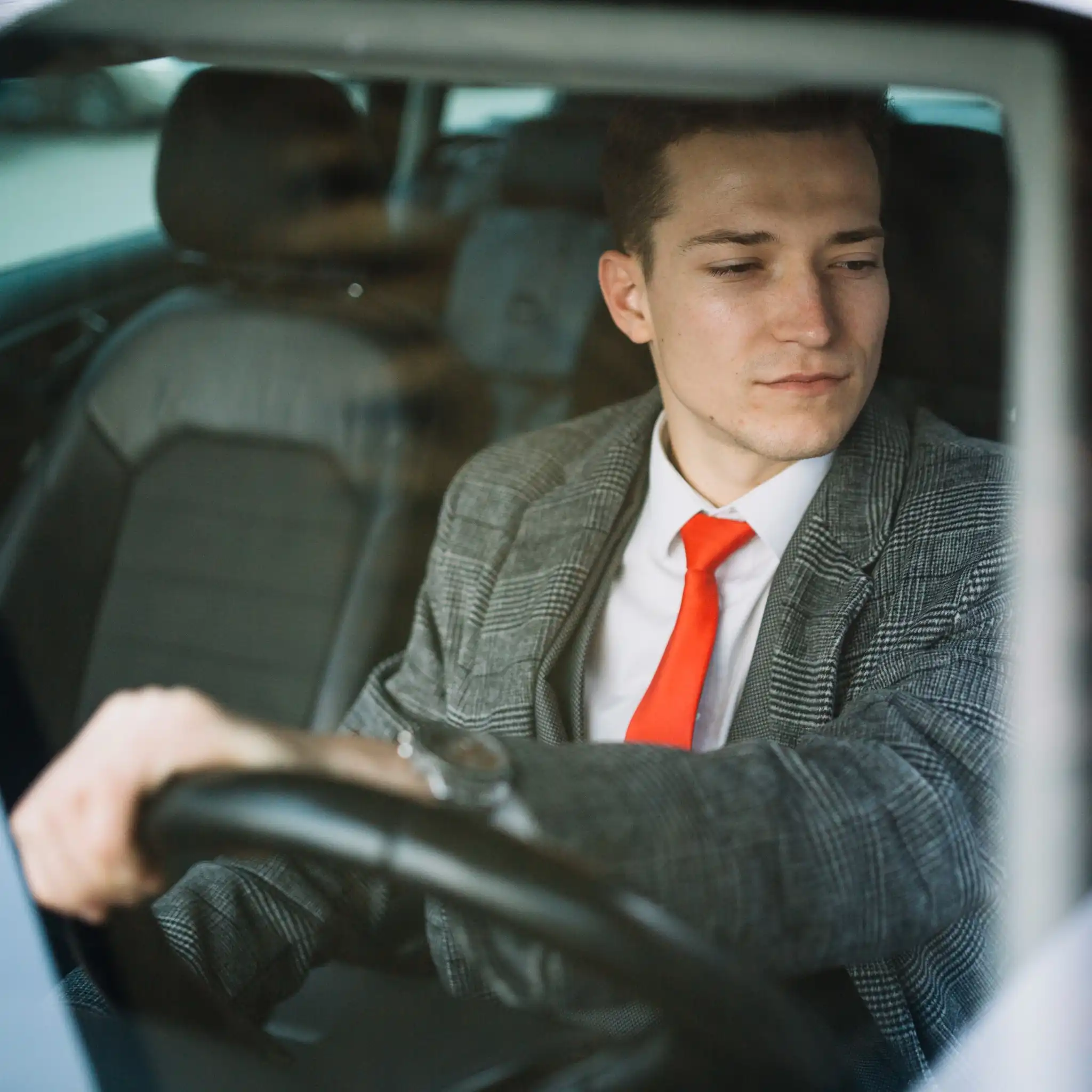 New Canadian driver practicing confident steering during a newcomer driver training session with Canadian Way Driver Training in Halifax NS